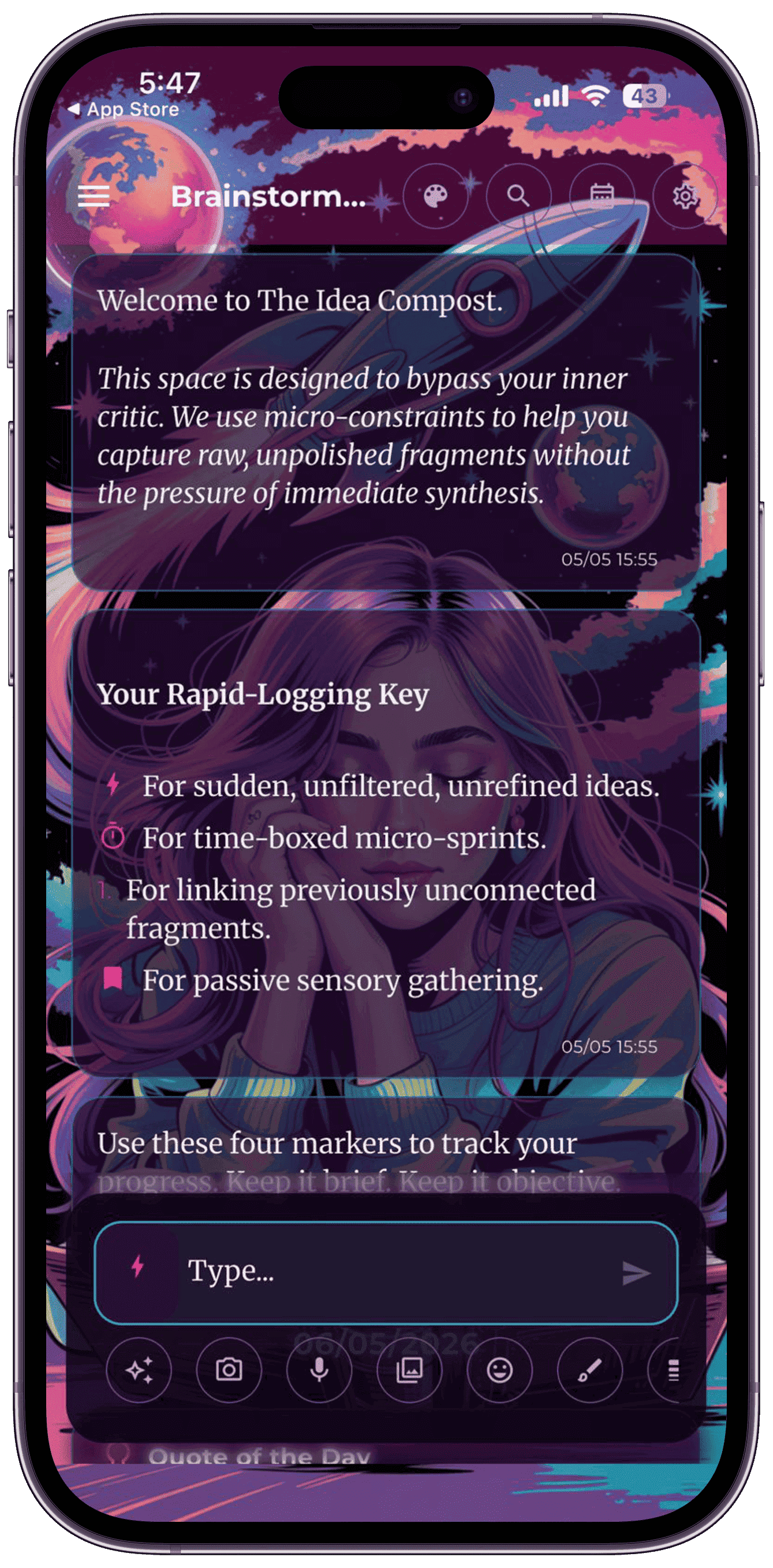 Cosmic Dreamer theme