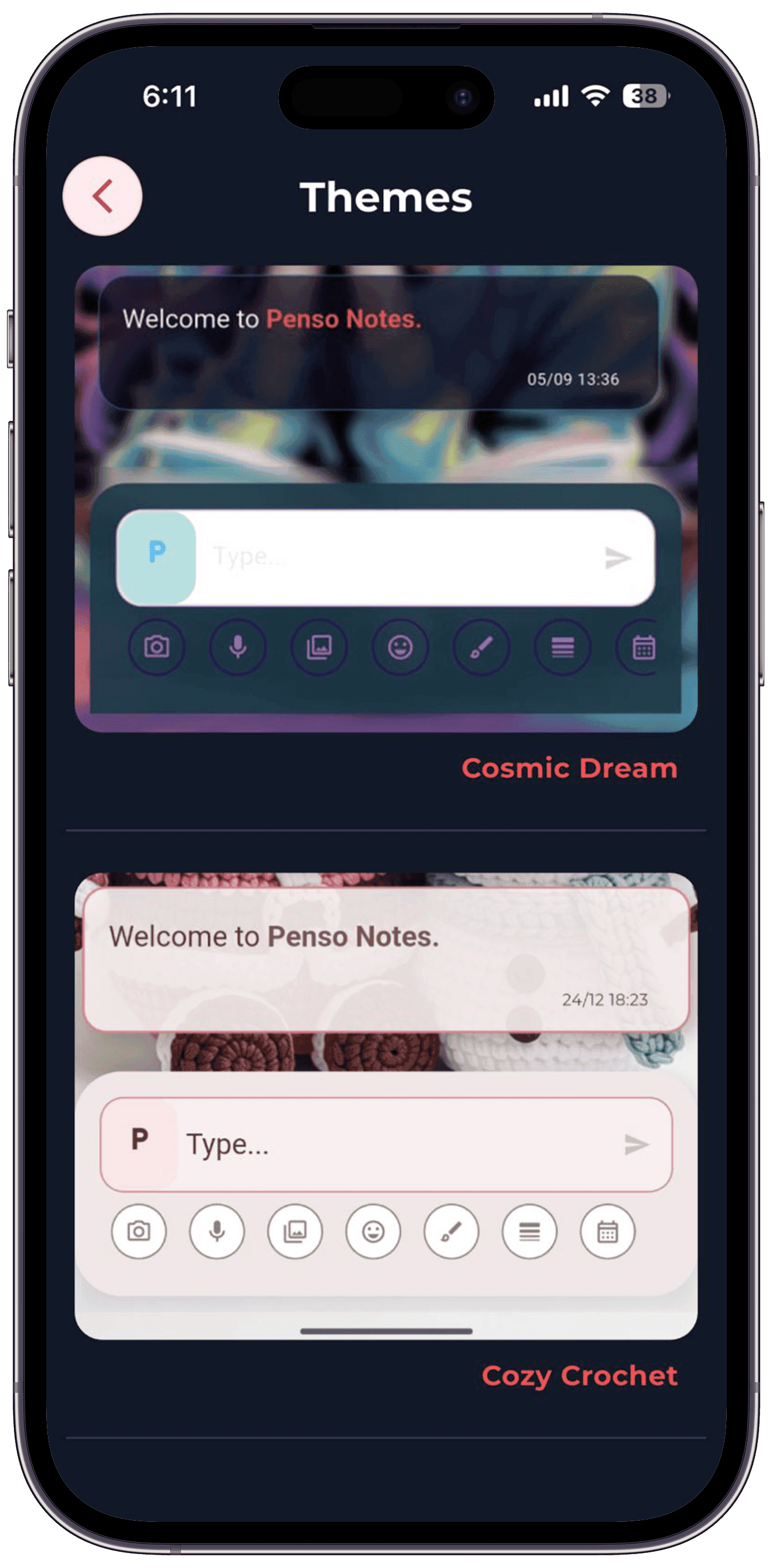Themes gallery
