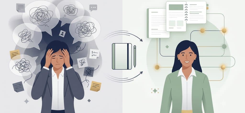Cover image for Your Unfinished Thoughts Are Exhausting You: Why Multitasking Indian Professionals Need Micro-Journaling